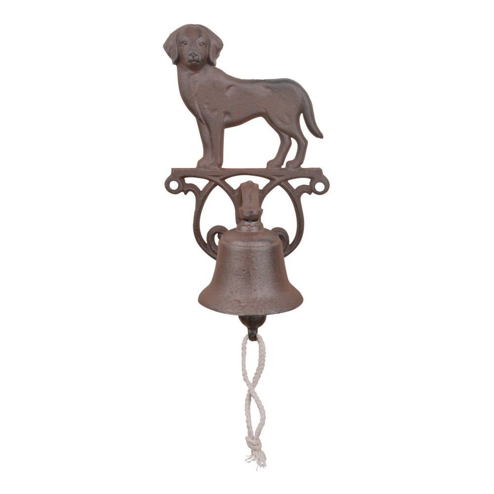 Liatinový nástenný zvonček s motívom psa Esschert Design - Bonami.sk