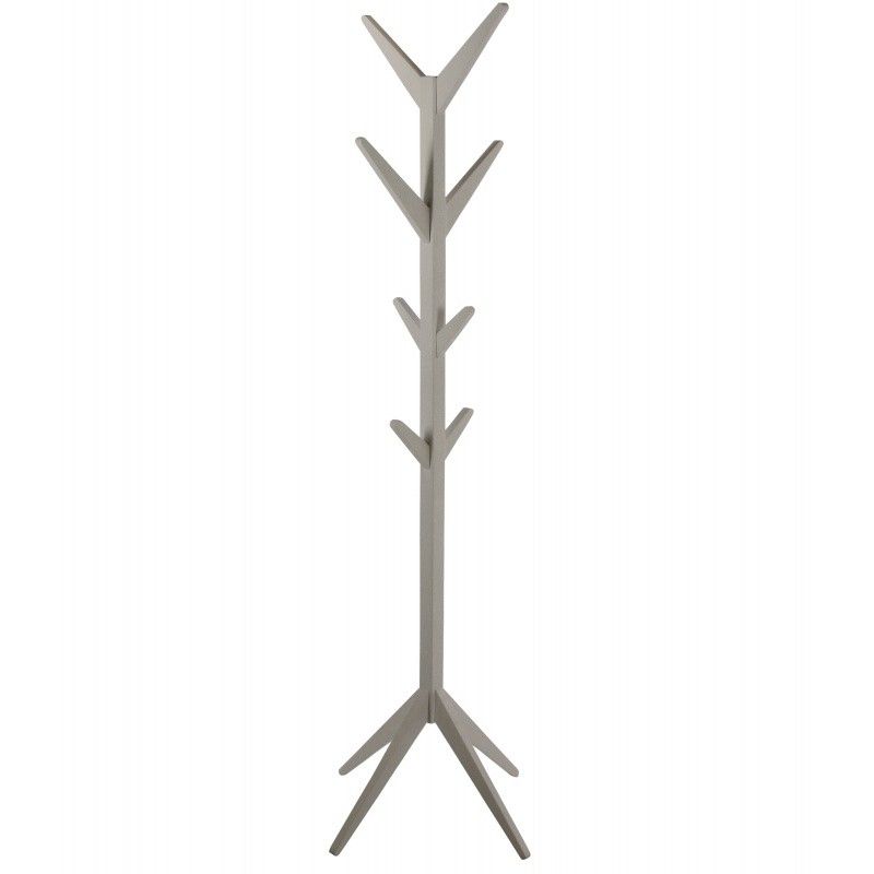 Dřevěný věšák Jess 178 cm šedý - Houseland.sk