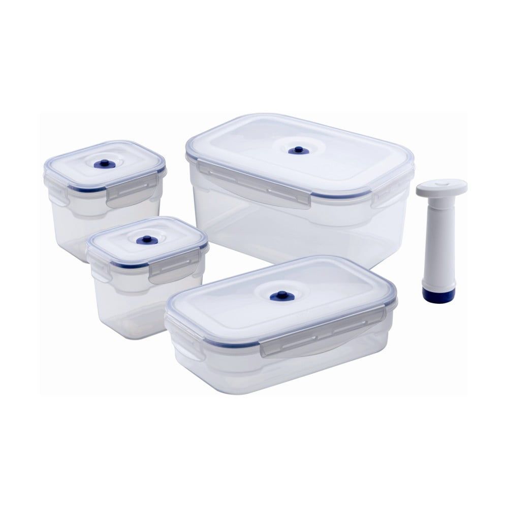 Set 4 boxov na potraviny a vákuovej pumpy Compactor Food Saver - Bonami.sk