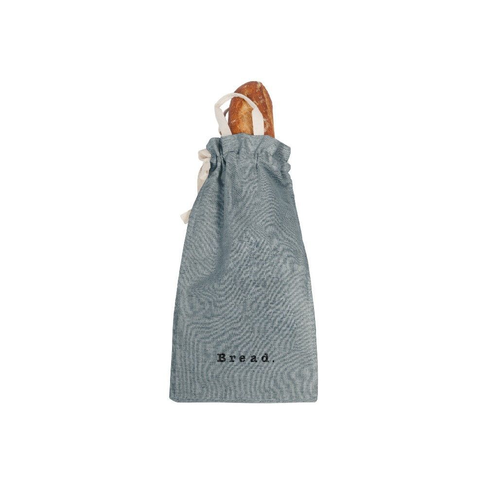 Látkový vak na chlieb s prímesou ľanu Linen Couture Bag Blue Sky, výška 42 cm - Bonami.sk