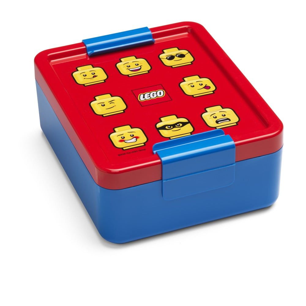 Modrý box na desiatu s červeným vekom LEGO® Iconic - Bonami.sk