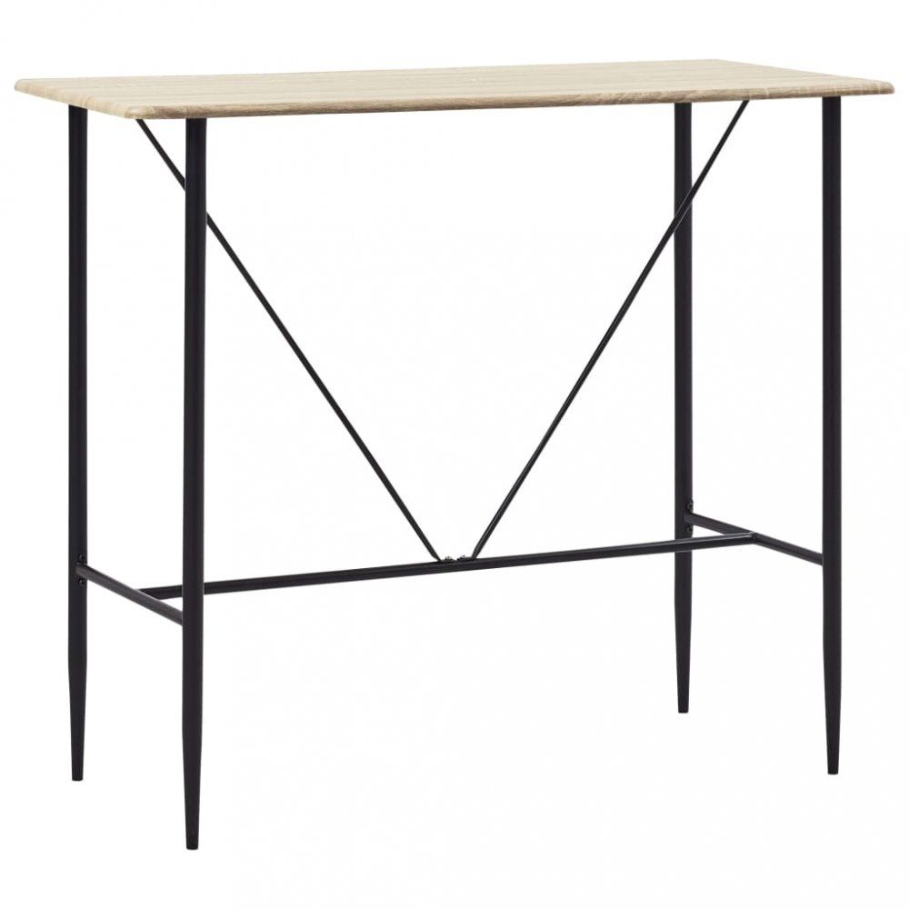Barový stôl 120x60 cm Dekorhome Dub - dekorhome.sk