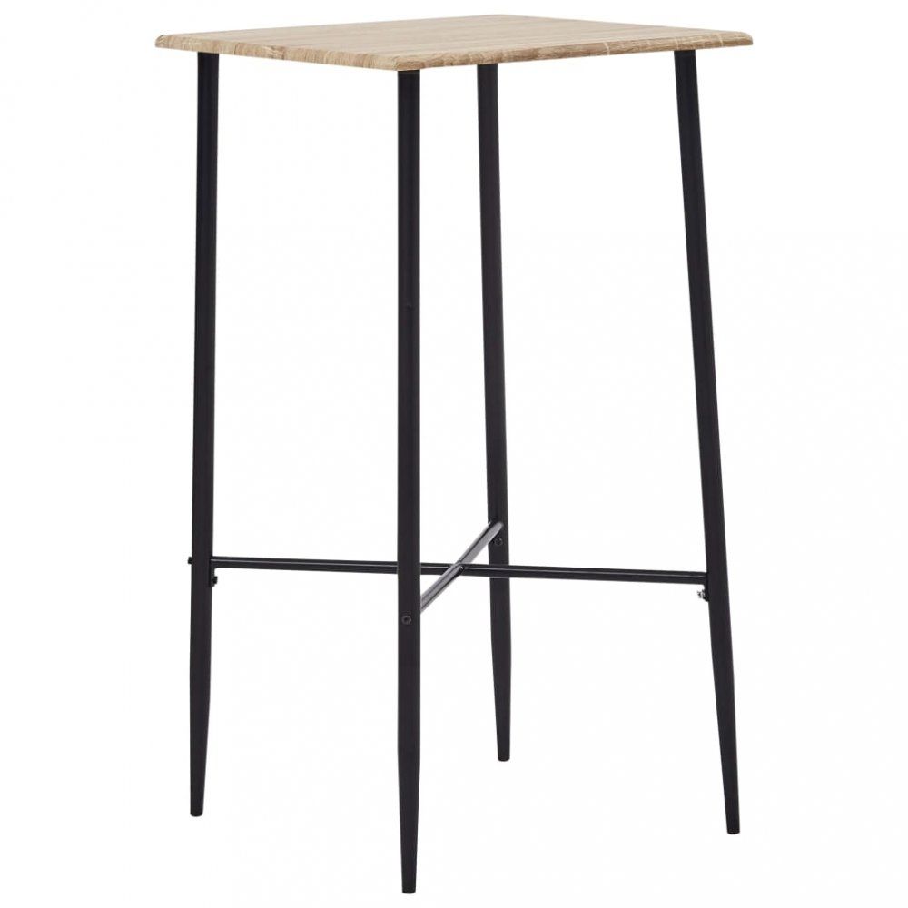 Barový stôl 60x60cm Dekorhome Dub - dekorhome.sk