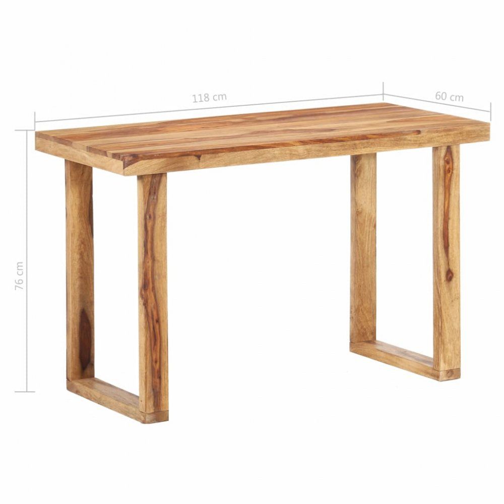 Jedálenský stôl masívne drevo Dekorhome 118x60x76 cm - dekorhome.sk