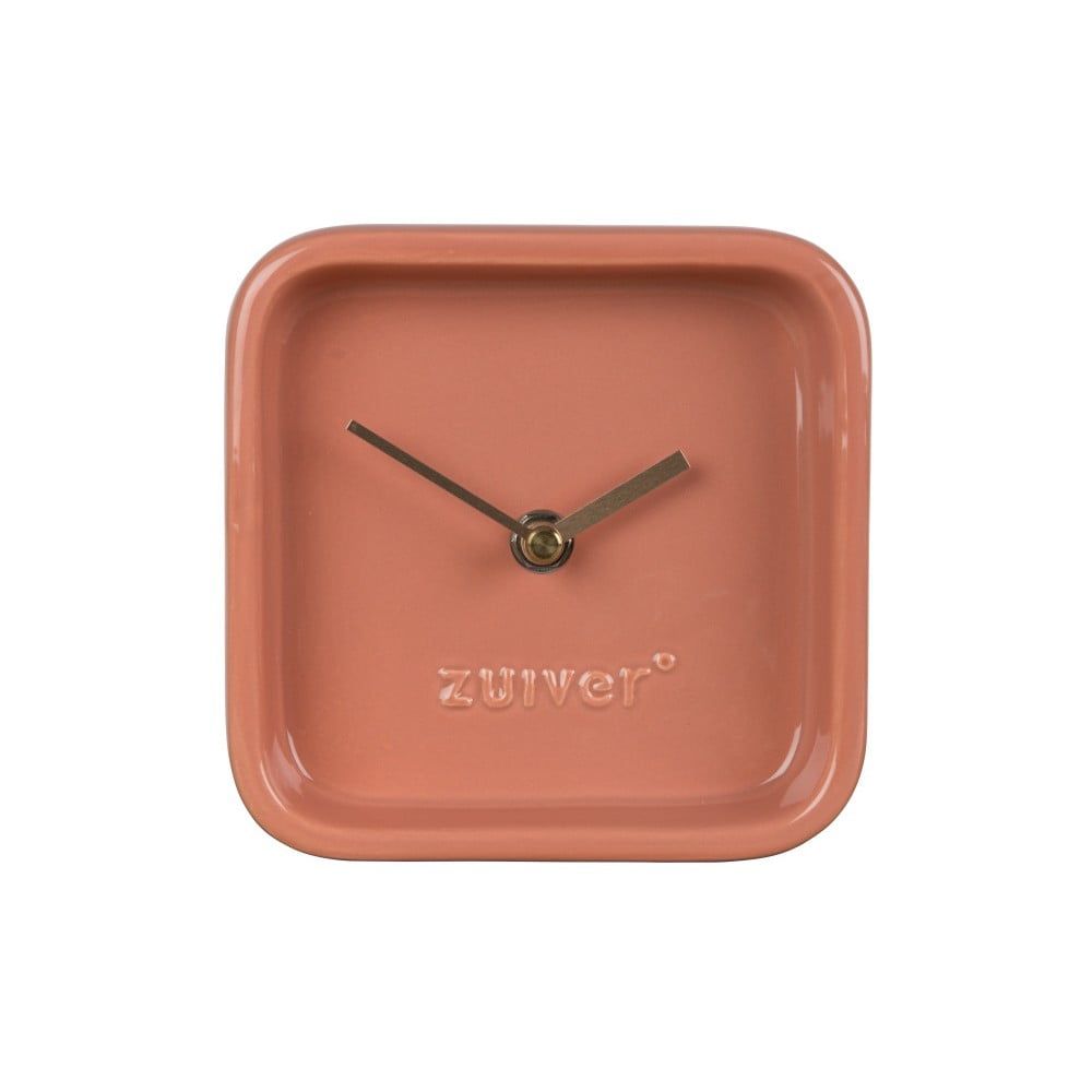 Ružové stolové hodiny Zuiver Cute - Bonami.sk