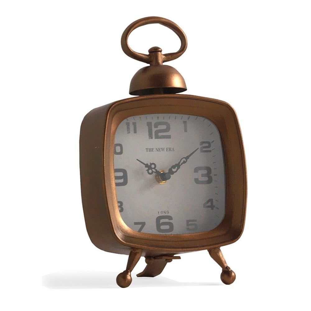 Stolové hodiny v medenej farbe Geese Old\r - Bonami.sk