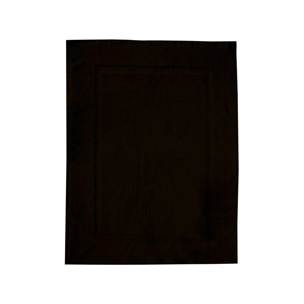 Čierna bavlnená kúpeľňová predložka Wenko, 50 × 70 cm - Bonami.sk