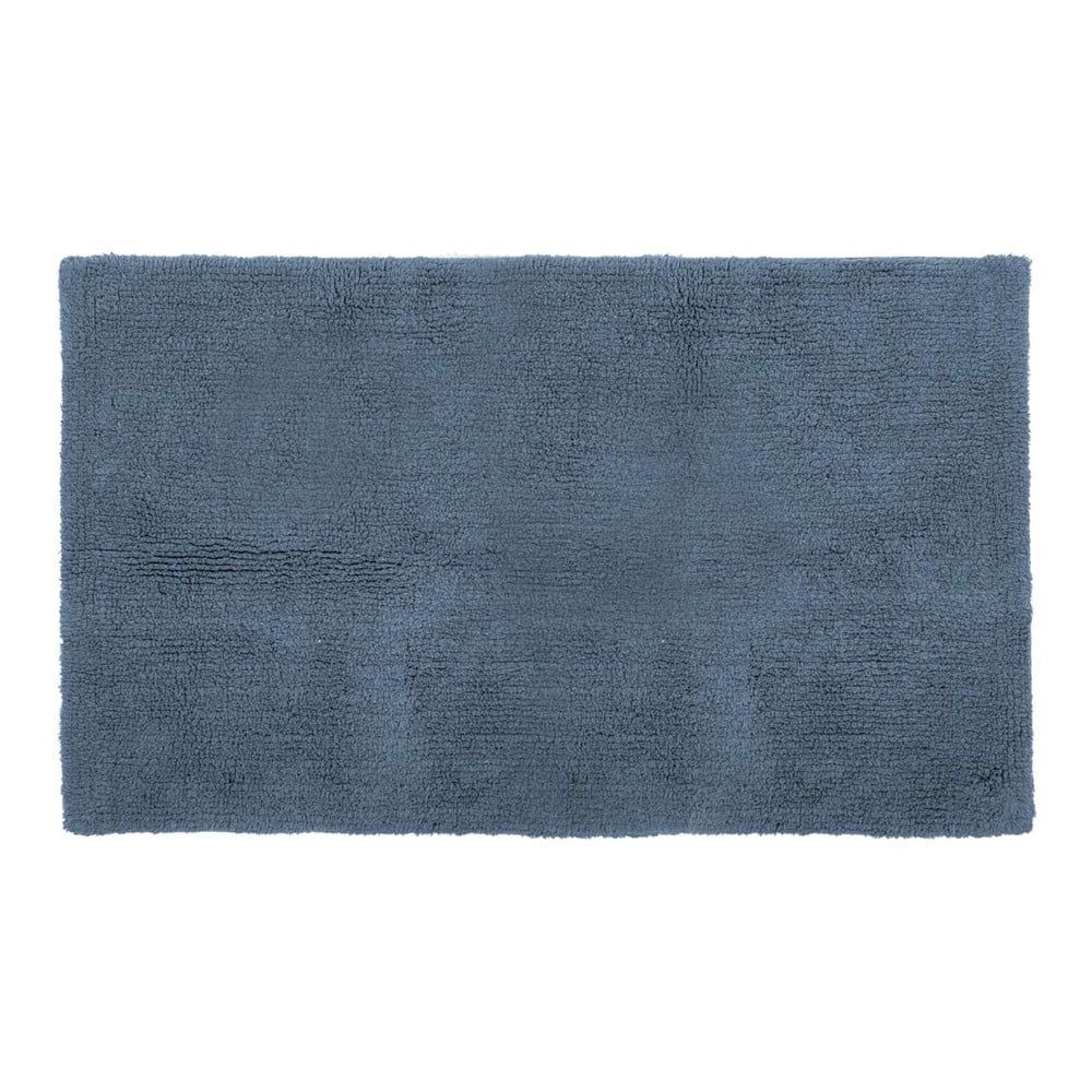 Modrá bavlnená kúpeľňová predložka Tiseco Home Studio Luca, 60 x 100 cm - Bonami.sk