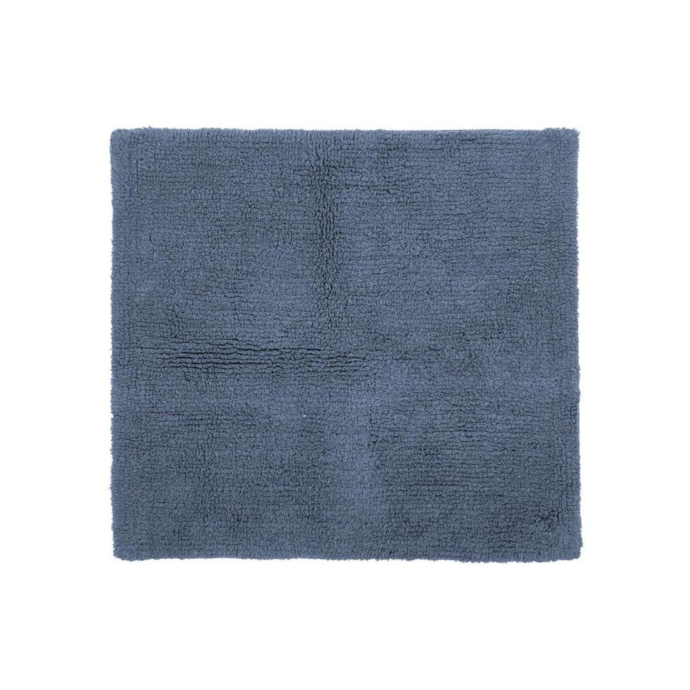 Modrá bavlnená kúpeľňová predložka Tiseco Home Studio Luca, 60 x 60 cm - Bonami.sk