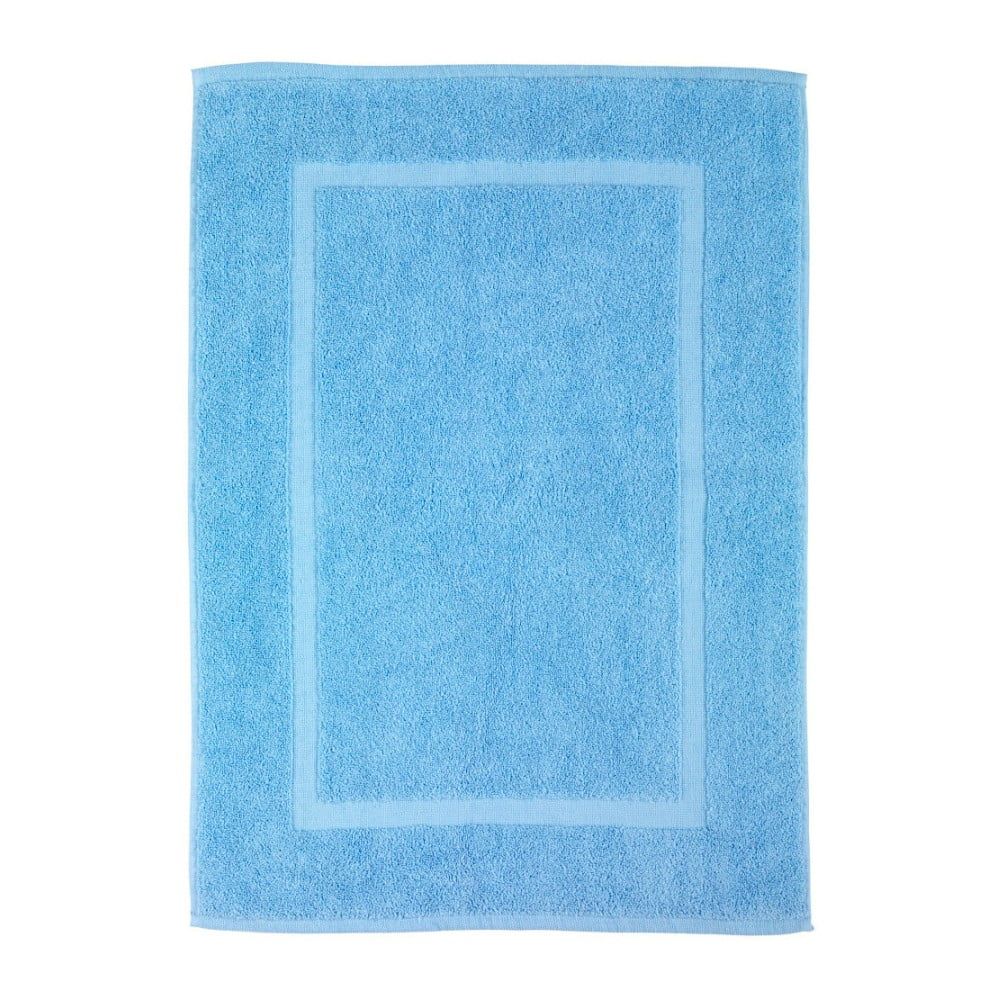 Modrá bavlnená kúpeľňová predložka Wenko Serenity, 50 × 70 cm - Bonami.sk