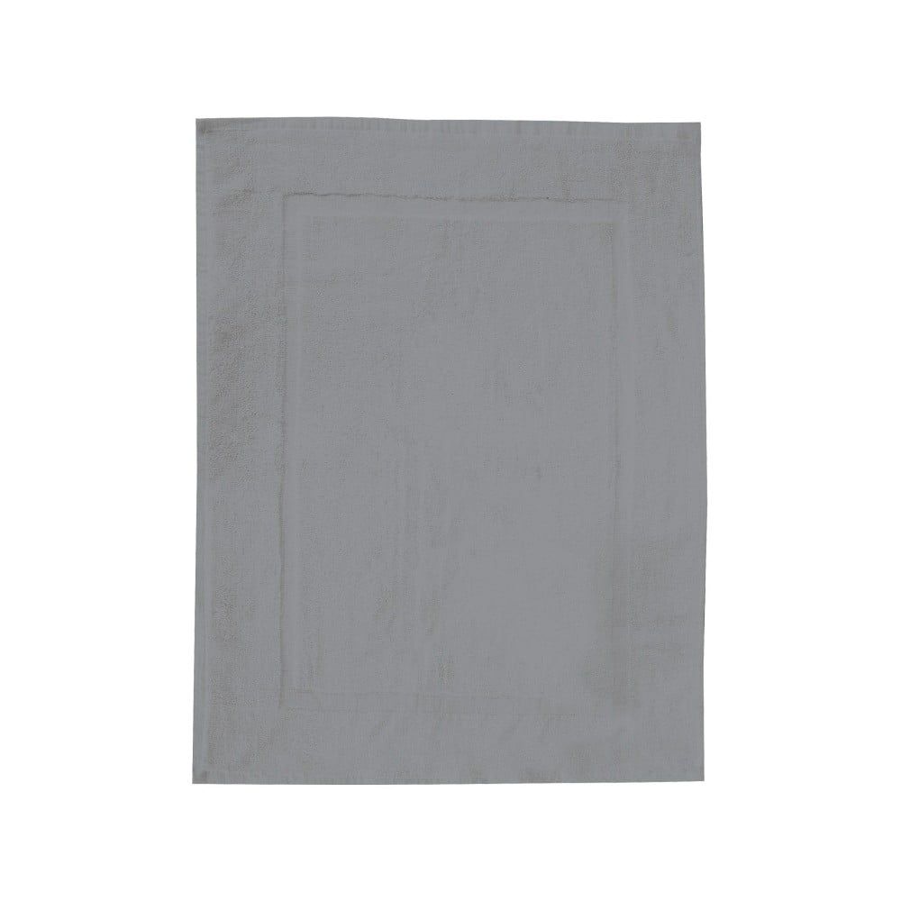 Sivá bavlnená kúpeľňová predložka Wenko, 50 × 70 cm - Bonami.sk