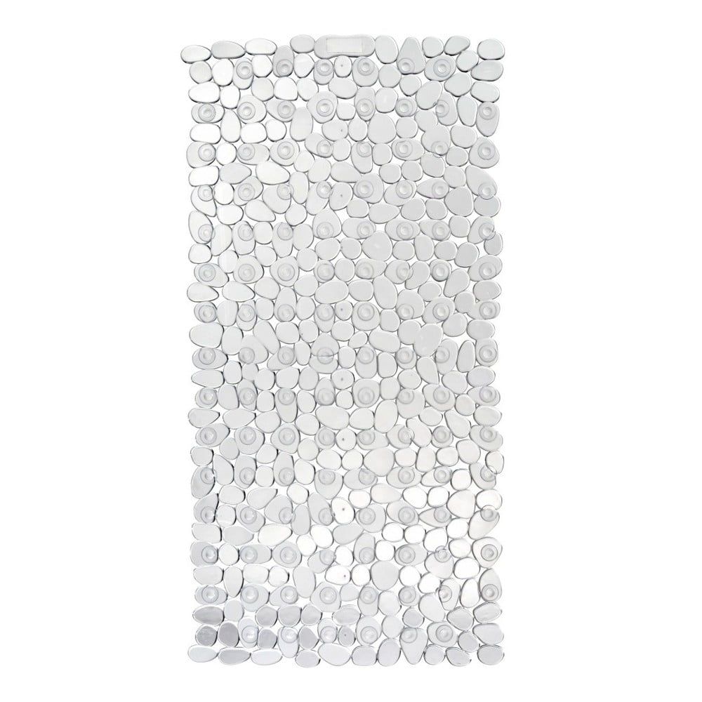 Transparentná protišmyková kúpeľňová podložka Wenko Drop, 71 × 36 cm - Bonami.sk