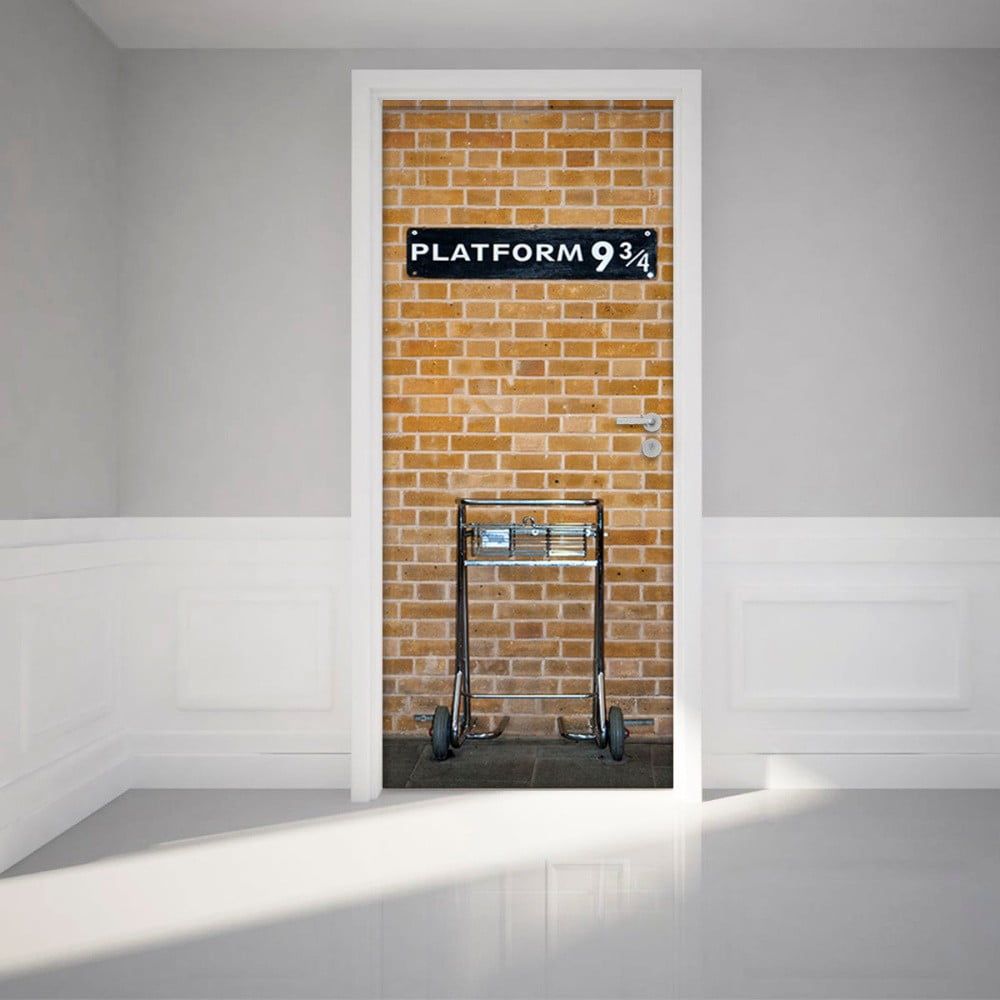 Adhezívna samolepka na dvere Ambiance Harry Potter Platform, 83 x 204 cm - Bonami.sk
