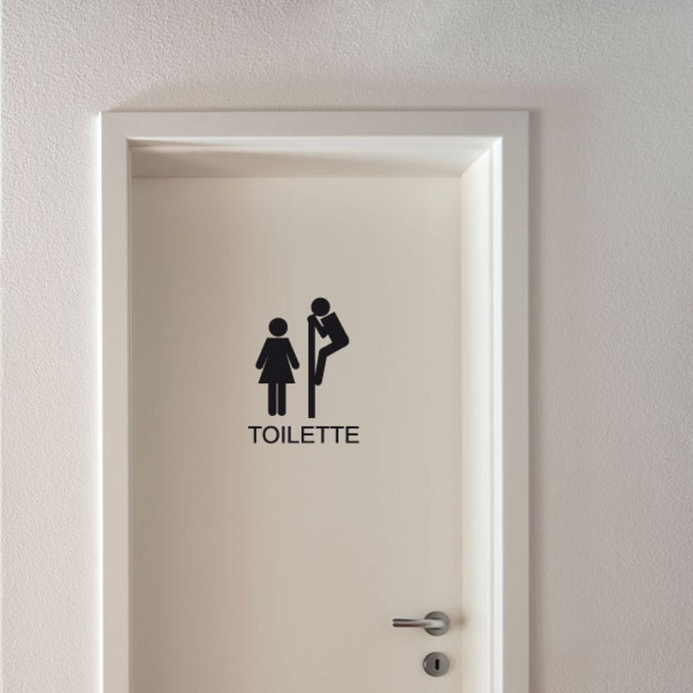 Samolepka Ambiance Toilettes Funny - Bonami.sk