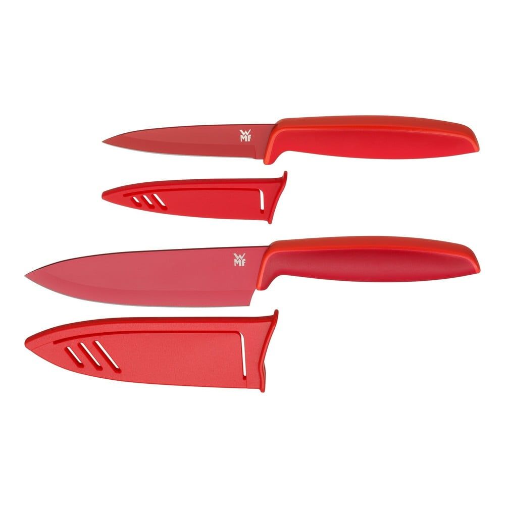 Sada 2 červených nožov s krytom WMF Touch - Bonami.sk