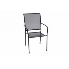 DEOKORK Kovová stolička MAYA (čierna)