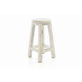 Divero 47296 Dizajnová retro stolička VINTAGE vzhľadu - výška 50 cm