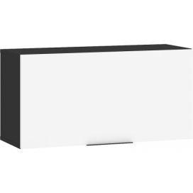 Skrinka na stenu Sven SVN-16 - čierna / biely lesk