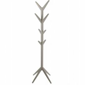 Dřevěný věšák Jess 178 cm šedý