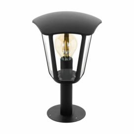 Eglo Eglo 98122 - Vonkajšia lampa MONREALE 1xE27/60W/230V IP44 výška 335 čierna 