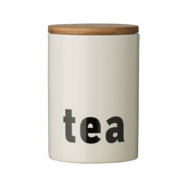 Dóza na čaj z dolomitu Premier Housewares, ⌀ 10 cm
