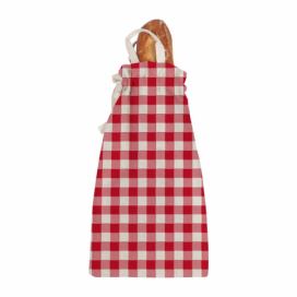 Látková taška na pečivo Linen Couture Linen Bread Bag Red Vichy