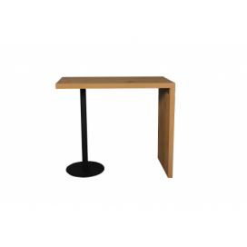 LuxD Štýlový barový stôl Neat dubový vzor