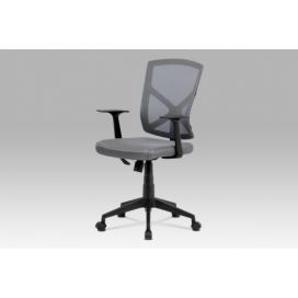 Kancelárska stolička KA-H102 látka / plast Autronic Sivá