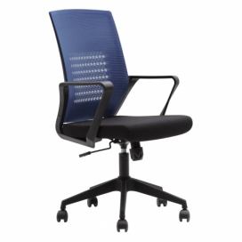 Kancelárska stolička DIXOR modrá / čierna Tempo Kondela