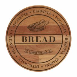 Doska na krájanie z bukového dreva Bisetti Broad Bread, 30 cm