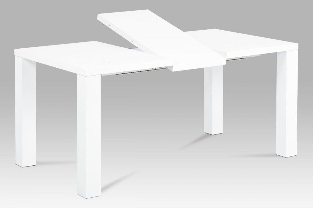 Rozkladací jedálenský stôl AT-3009 WT biely Autronic - dekorhome.sk