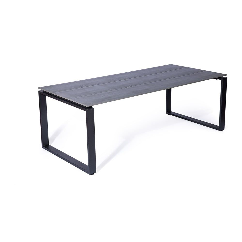 Sivý záhradný stôl pre 8 osôb Le Bonom Strong, 100 x 210 cm - Bonami.sk