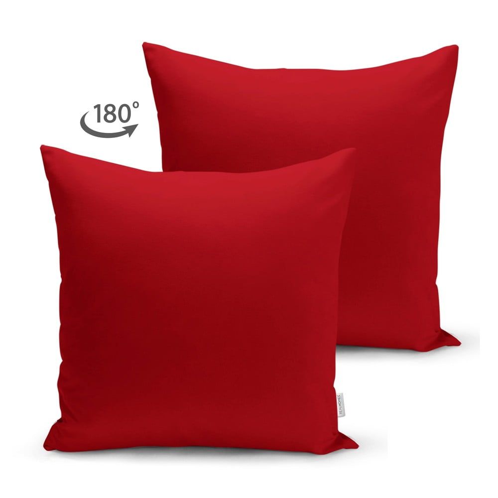 Červená obliečka na vankúš Minimalist Cushion Covers, 45 x 45 cm - Bonami.sk