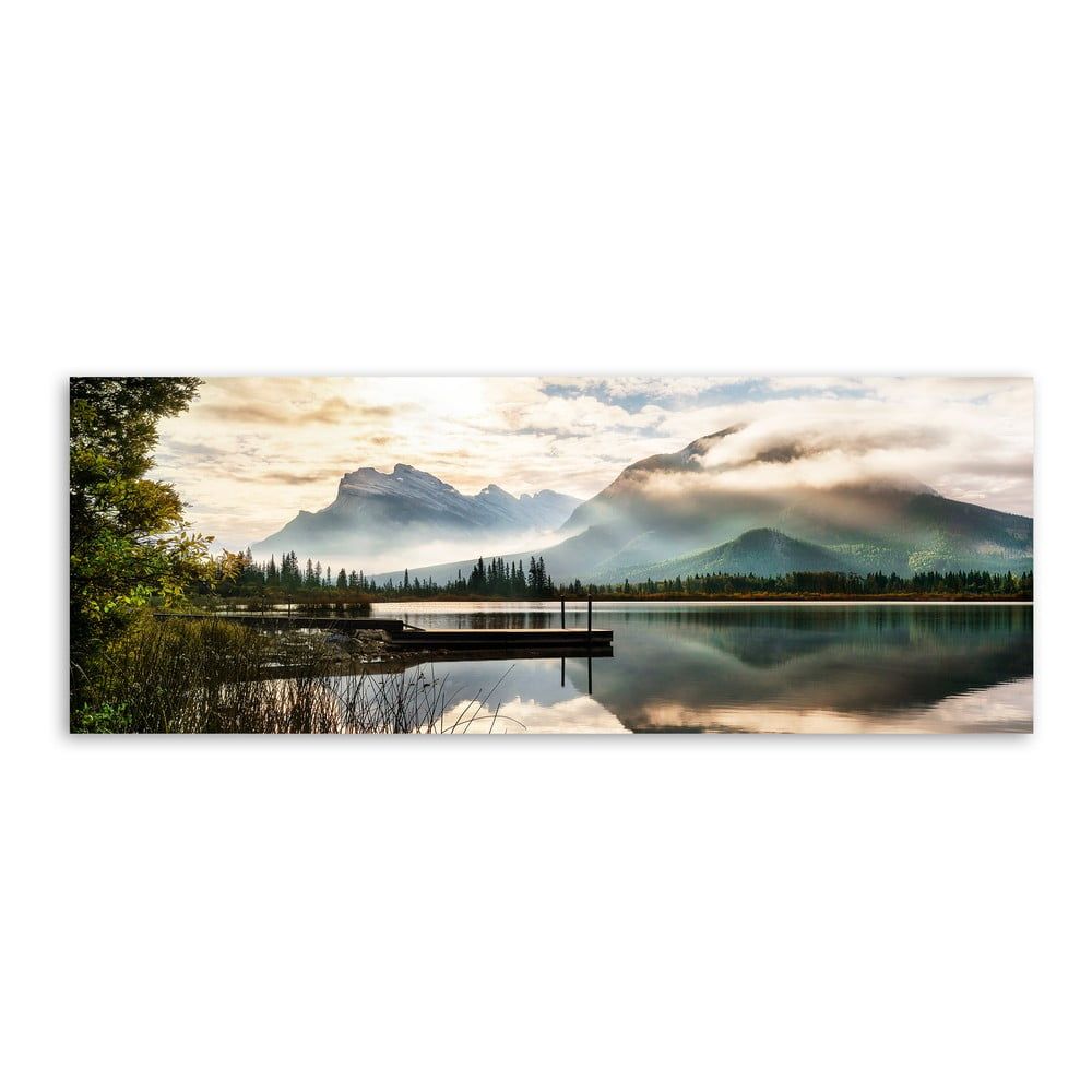 Obraz na plátne Styler Lake, 150 x 60 cm - Bonami.sk