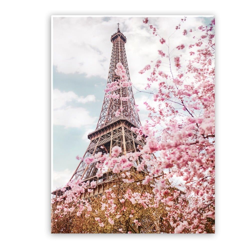 Obraz na plátne Styler Romantic Eiffel, 100 x 75 cm - Bonami.sk