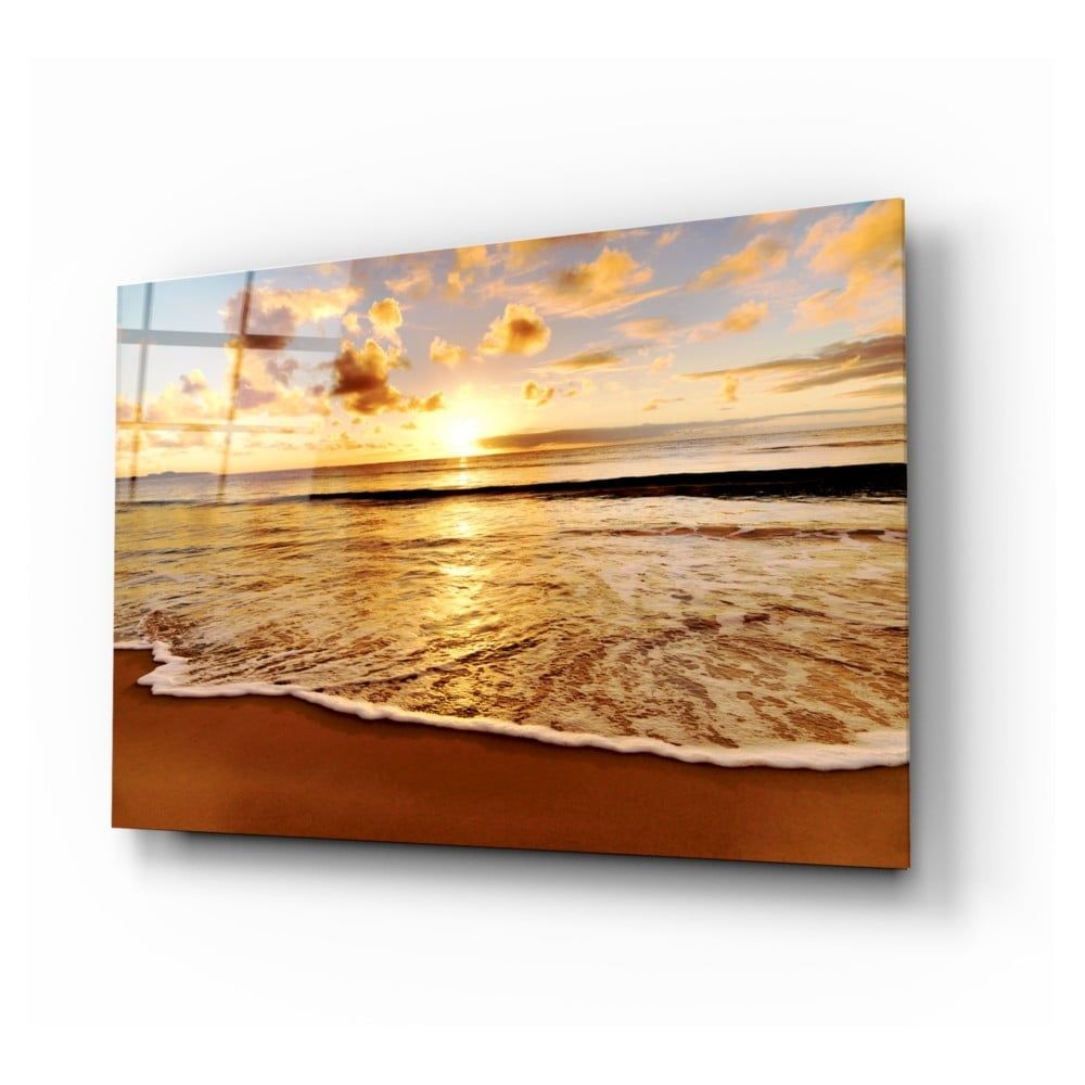 Sklenený obraz Insigne Sunset, 110 x 70 cm - Bonami.sk
