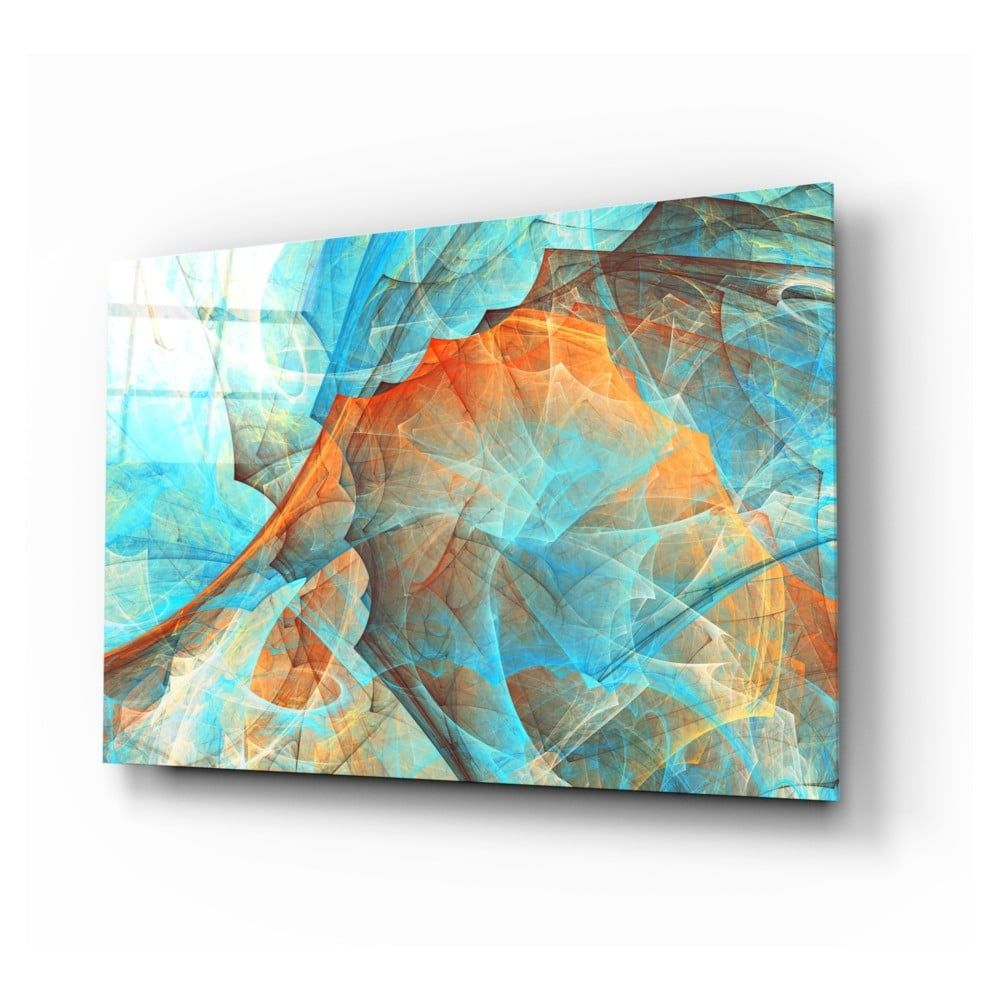 Sklenený obraz Insigne Colored Nets, 110 x 70 cm - Bonami.sk