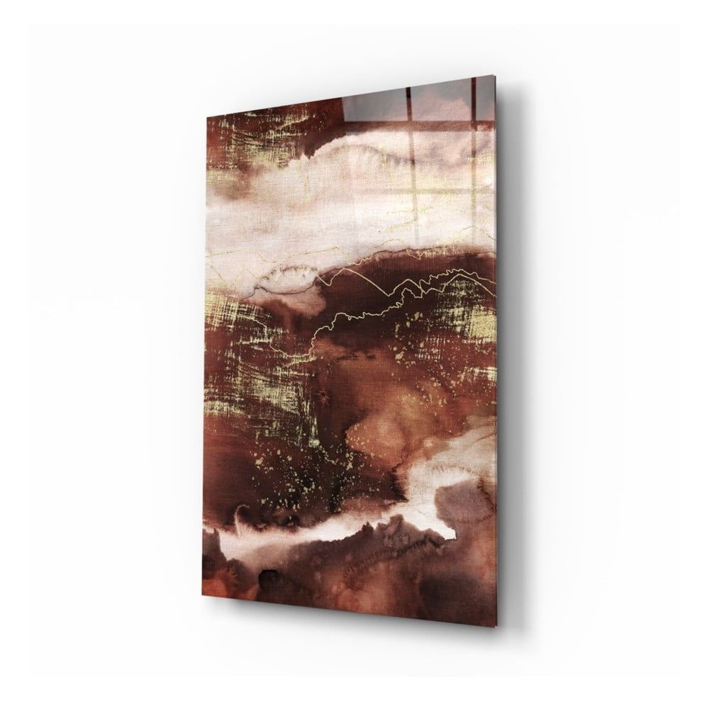 Sklenený obraz Insigne Abstract Toprak, 110 x 70 cm - Bonami.sk