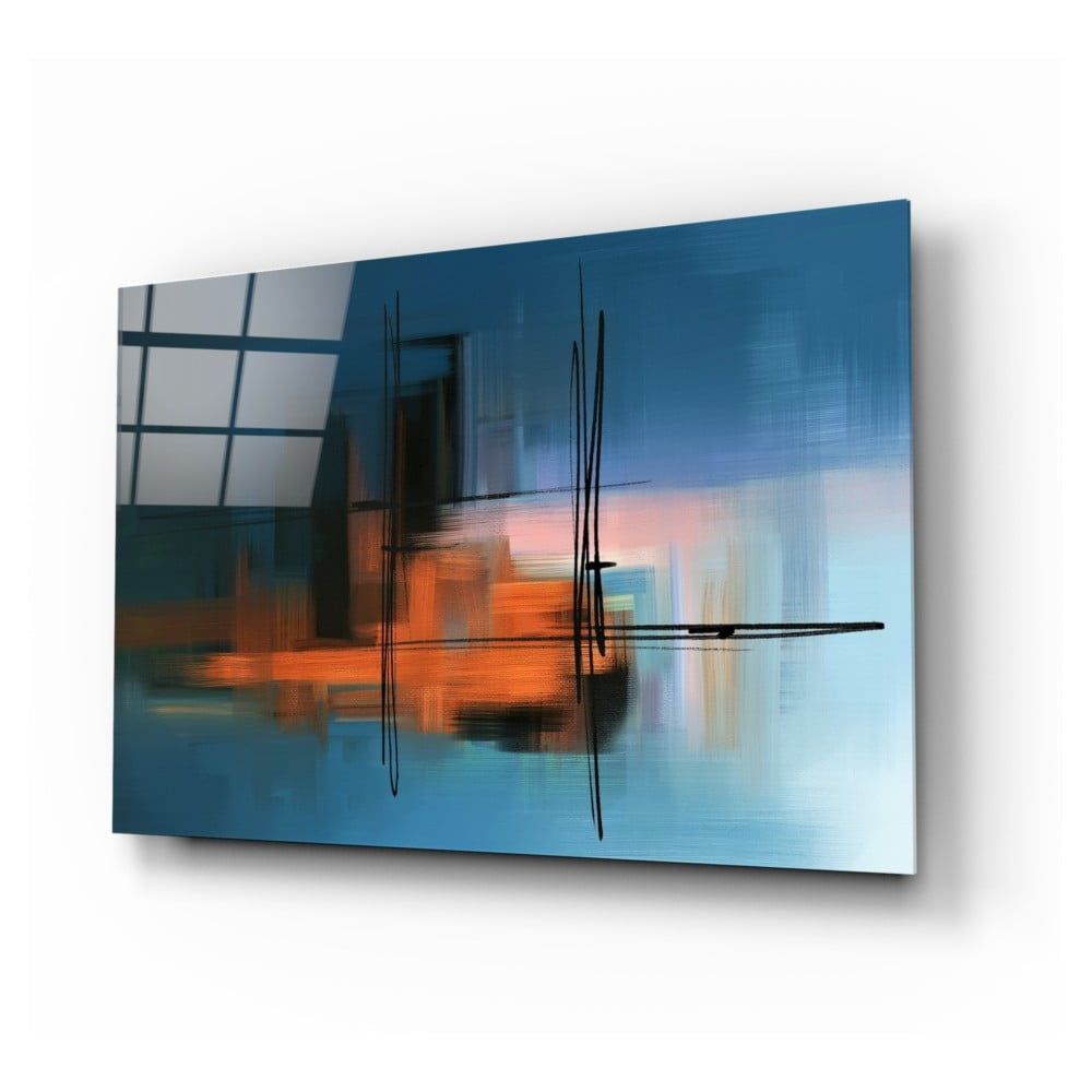 Sklenený obraz Insigne Abstract Silhouette, 110 x 70 cm - Bonami.sk