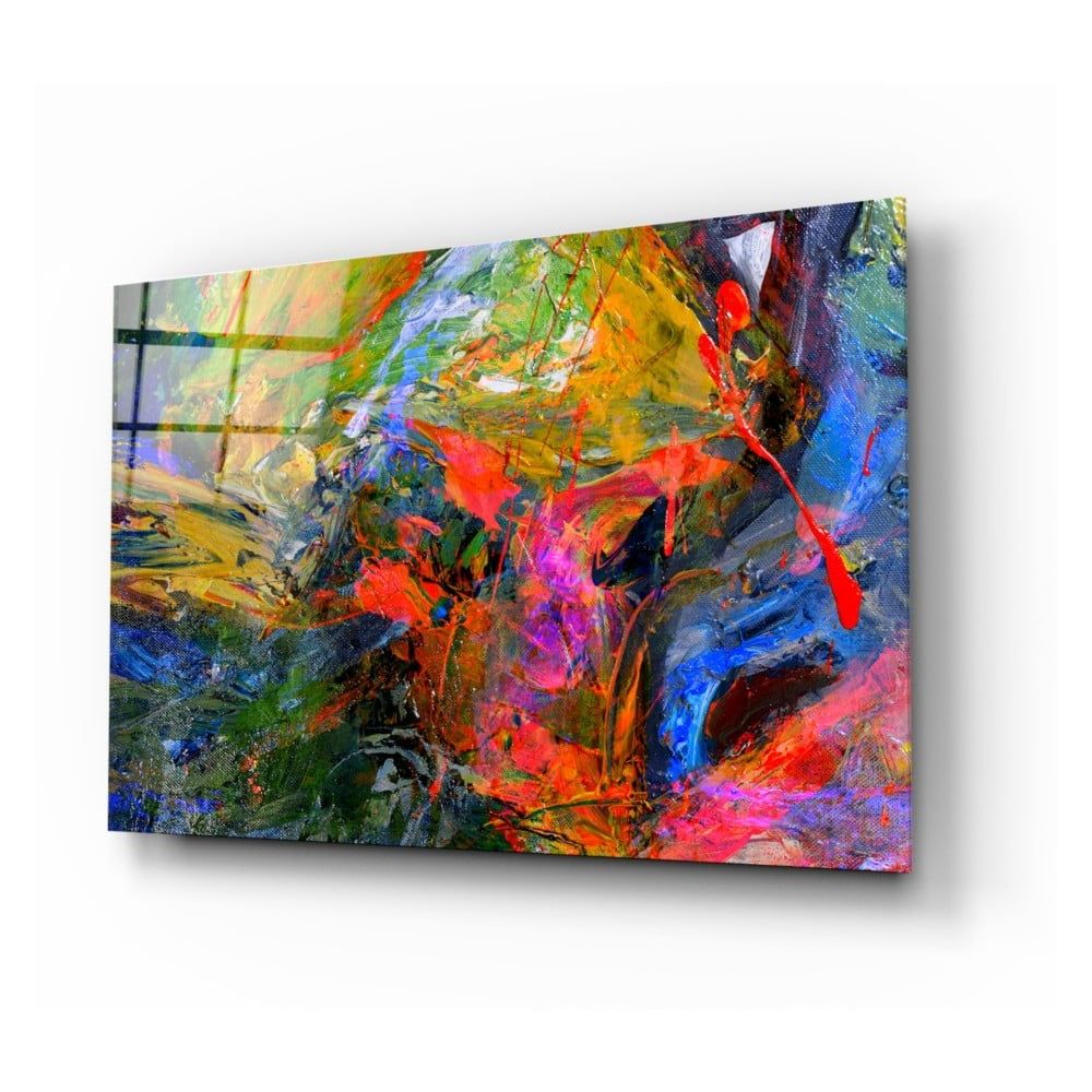 Sklenený obraz Insigne Color Burst, 72 x 46 cm - Bonami.sk