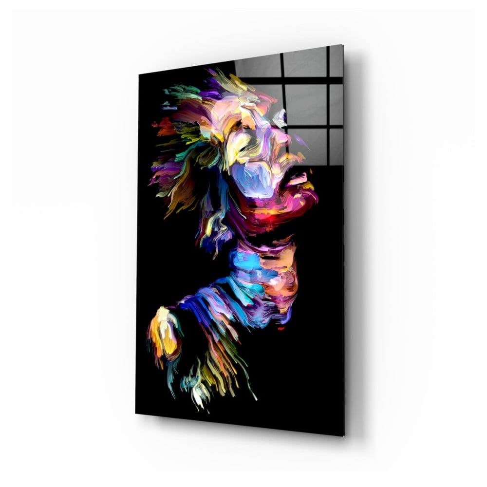 Sklenený obraz Insigne Effect Woman, 46 x 72 cm - Bonami.sk
