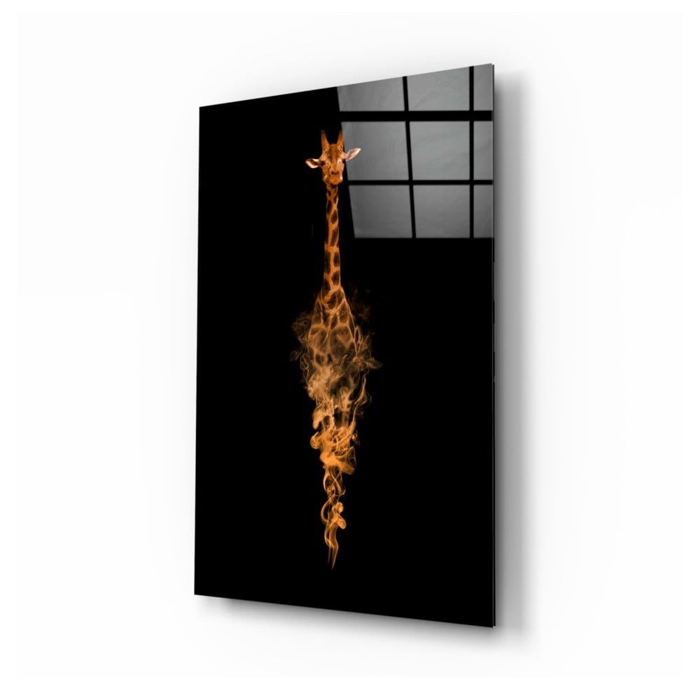 Sklenený obraz Insigne Giraffe, 46 x 72 cm - Bonami.sk