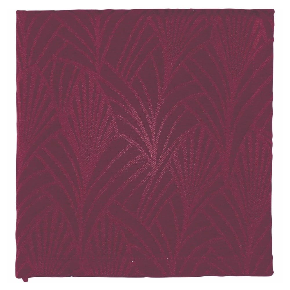 Vínovočervený bavlnený obrúsok Green Gate Corine, 40 × 40 cm - Bonami.sk