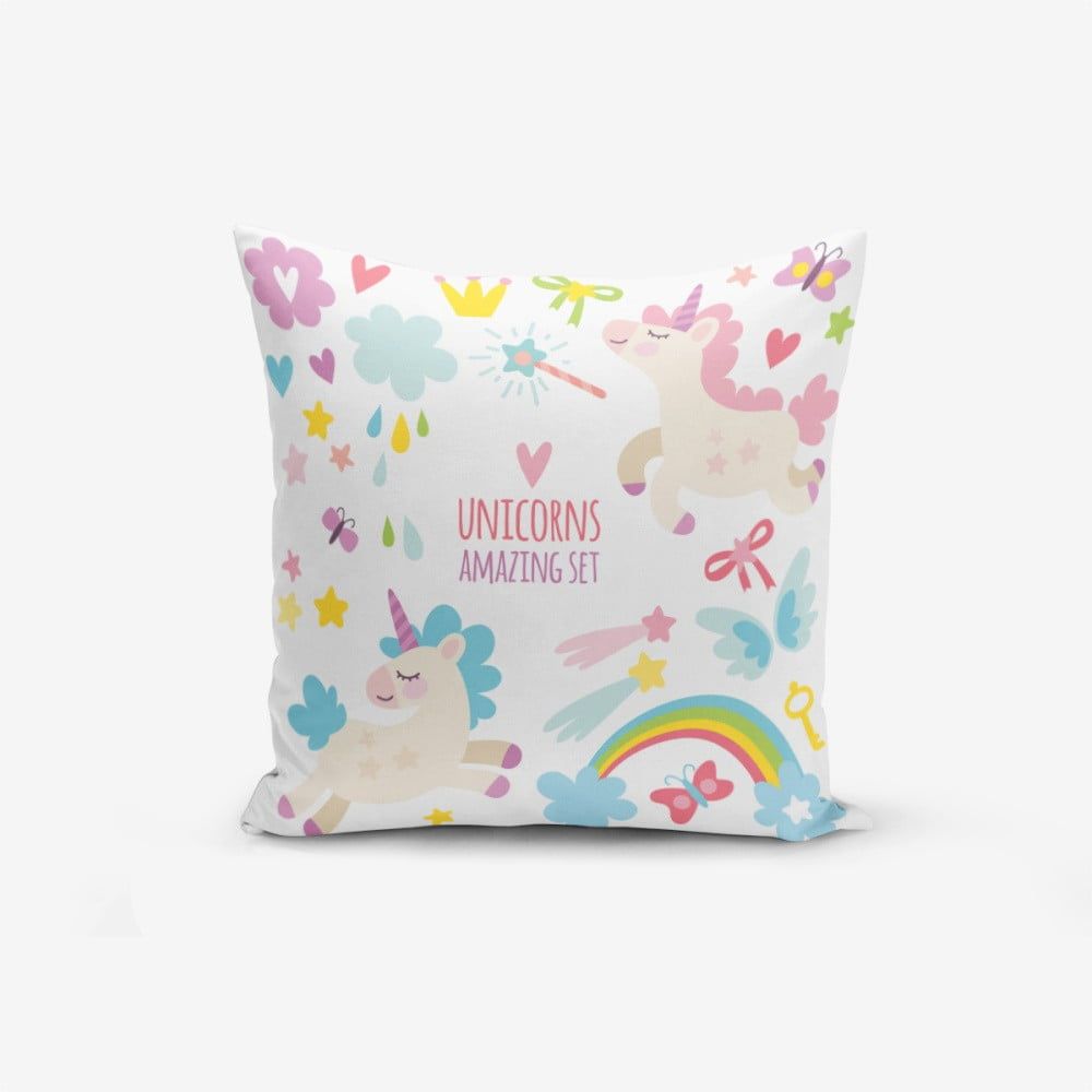 Obliečka na vankúš s prímesou bavlny Minimalist Cushion Covers Unicorn Child, 45 × 45 cm - Bonami.sk