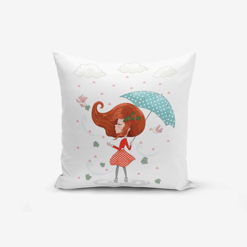 Obliečka na vankúš Minimalist Cushion Covers Girl With Umbrella, 45 × 45 cm - Bonami.sk