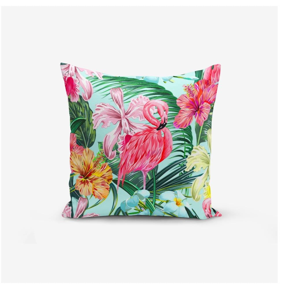 Obliečka na vankúš Minimalist Cushion Covers Yalnız Flamingo, 45 × 45 cm - Bonami.sk