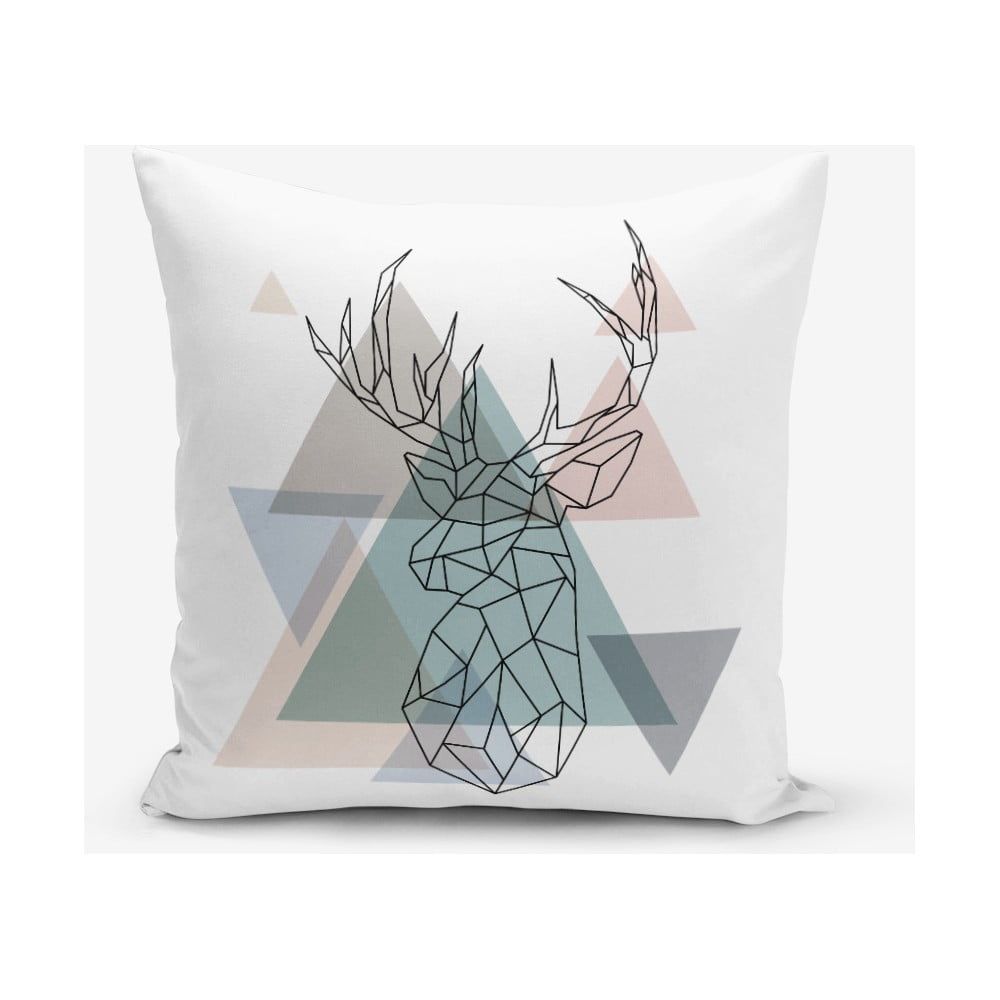 Obliečka na vankúš s prímesou bavlny Minimalist Cushion Covers Deer, 45 × 45 cm - Bonami.sk