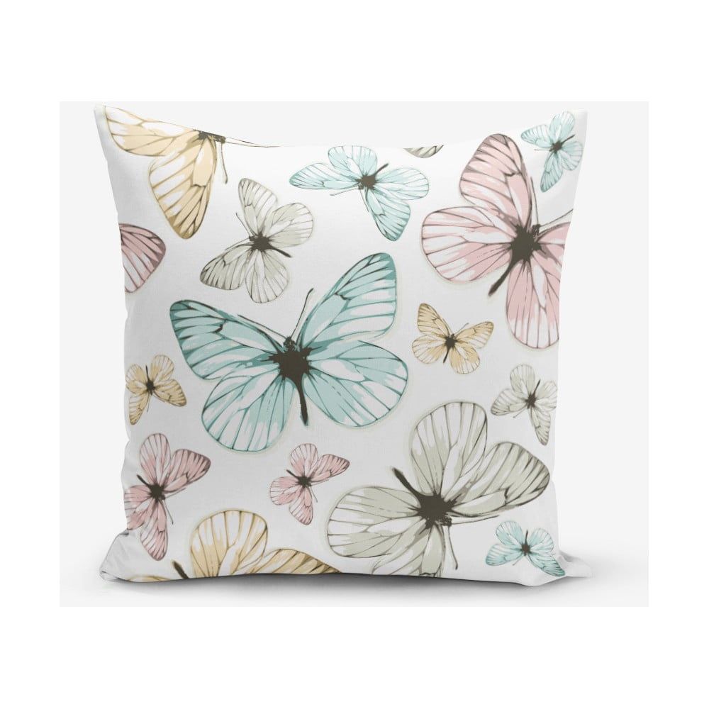 Obliečka na vankúš s prímesou bavlny Minimalist Cushion Covers Butterfly, 45 × 45 cm - Bonami.sk