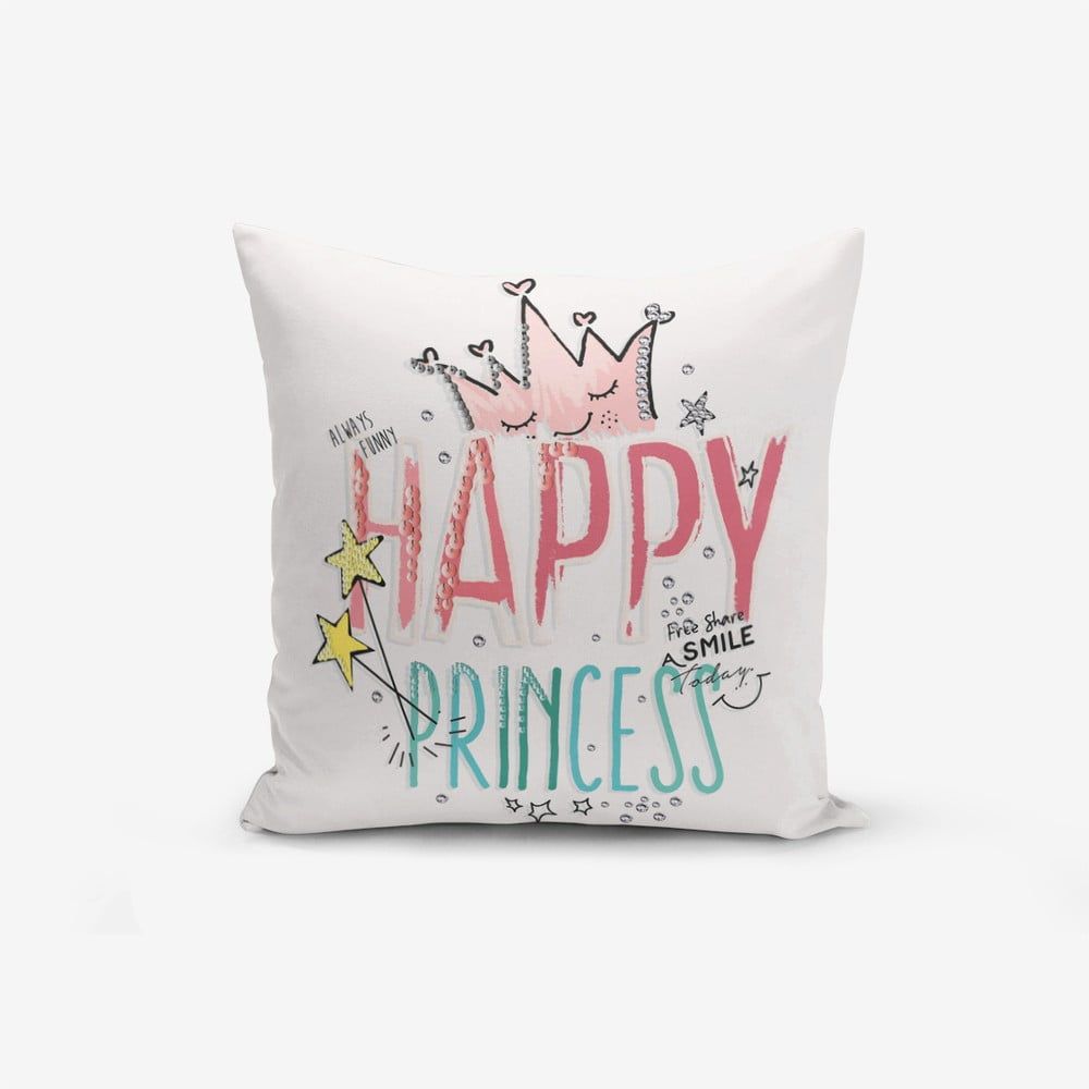 Obliečka na vankúš s prímesou bavlny Minimalist Cushion Covers Princess, 45 × 45 cm - Bonami.sk