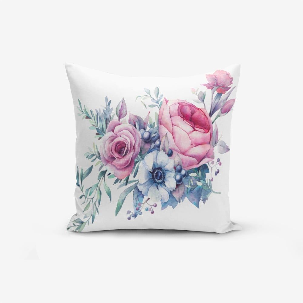 Obliečka na vankúš s prímesou bavlny Minimalist Cushion Covers Liandnse Special Design Flower, 45 × 45 cm - Bonami.sk